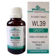 Wheezal WL-39 Tonsillitis Drops Wheezal WL-39 Tonsillitis Drops