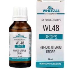 Wheezal WL-48 Fibroid Uterus Drops Wheezal WL-48 Fibroid Uterus Drops