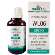 Wheezal WL-6 Cervical Spondylitis (Mild) Drops Wheezal WL-6 Cervical Spondylitis (Mild) Drops